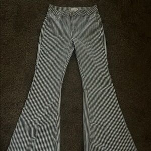 Striped Women's Flared Pants